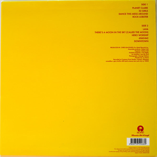 The B-52's ‎– The B-52's
