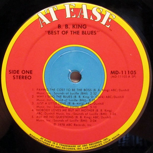B.B. King ‎– His Greatest Recordings