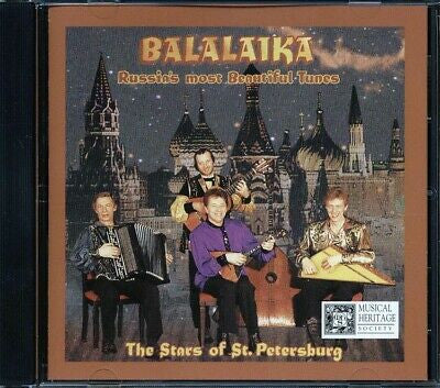 The Stars Of St. Petersburg ‎– Balalaika: Russia's Most Beautiful Tunes