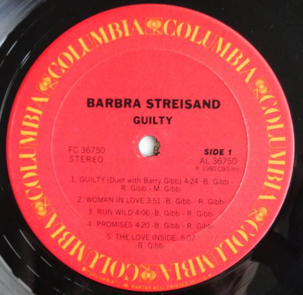 Barbra Streisand ‎– Guilty