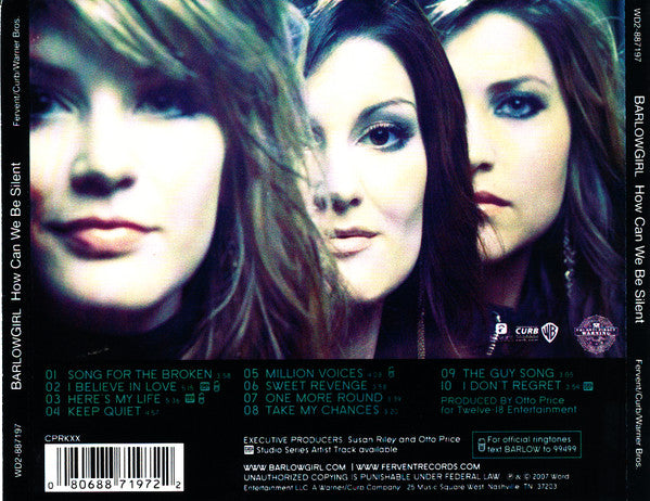 BarlowGirl ‎– How Can We Be Silent