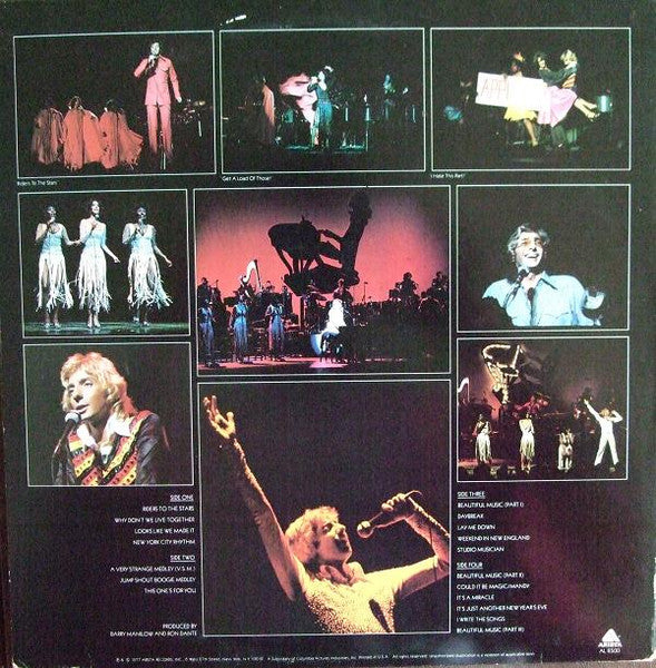 Barry Manilow ‎– Live