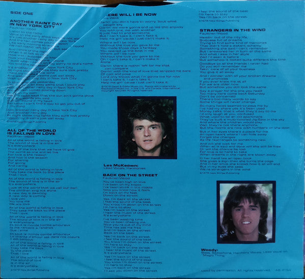 Bay City Rollers ‎– Strangers In The Wind