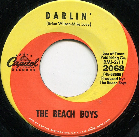 The Beach Boys ‎– Darlin' / Here Today