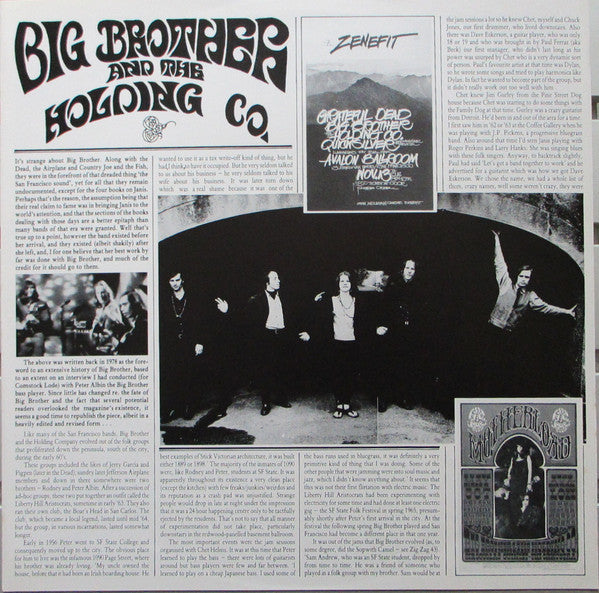 Big Brother & The Holding Company ‎– Cheaper Thrills