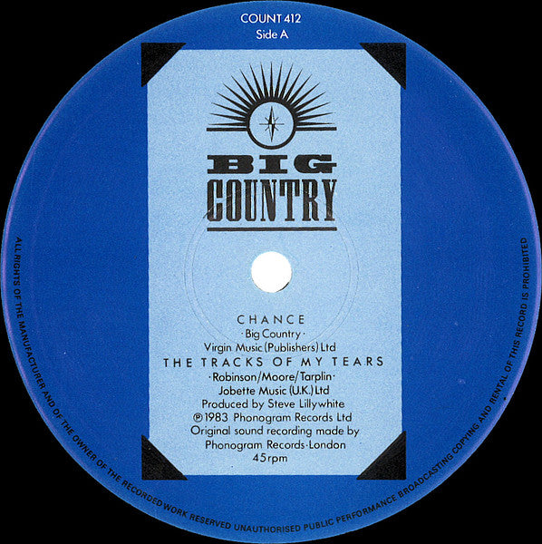 Big Country ‎– Chance