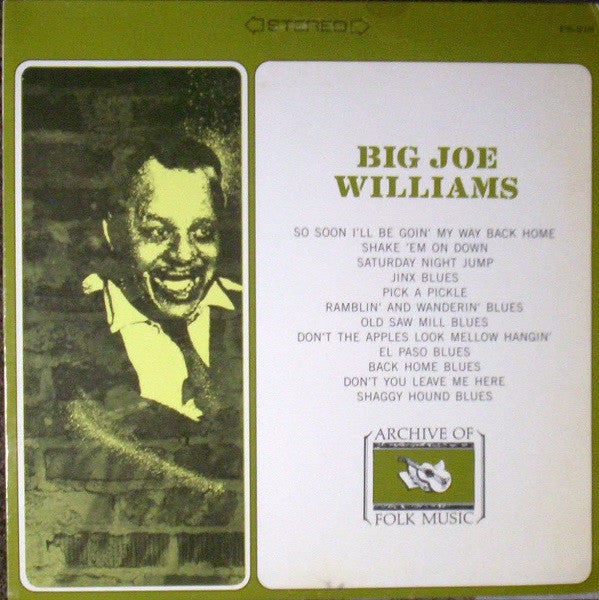 Big Joe Williams ‎– Big Joe Williams