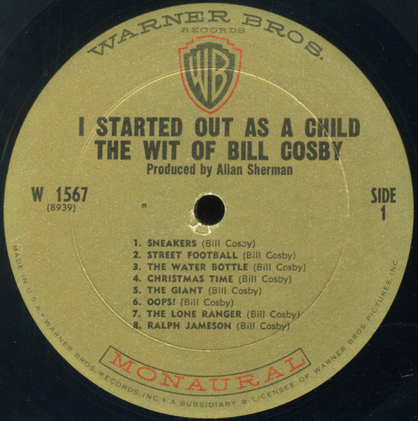Bill Cosby ‎– I Started Out As A Child