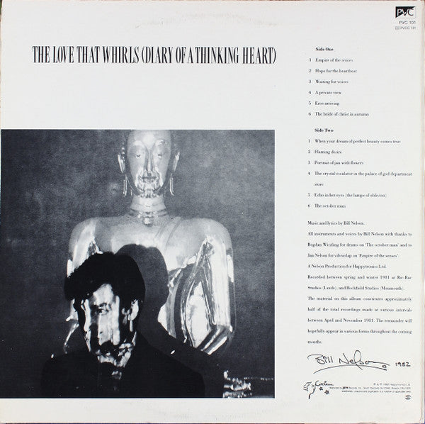 Bill Nelson ‎– The Love That Whirls (Diary Of A Thinking Heart)