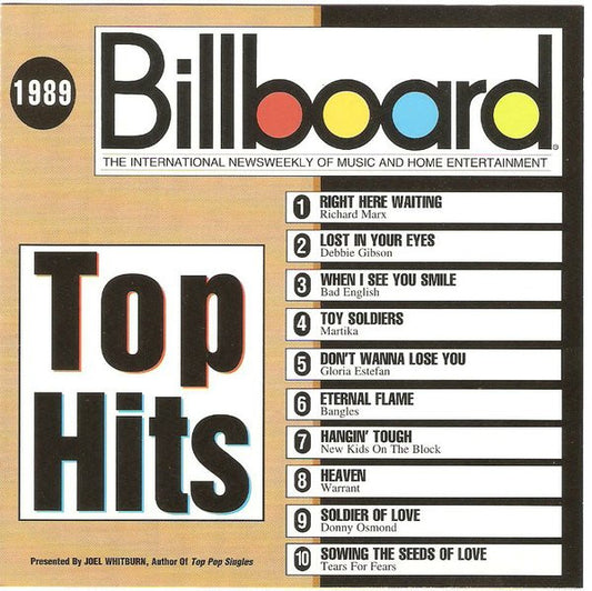 Various ‎– Billboard Top Hits - 1989