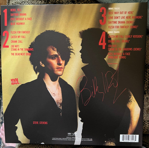 Billy Idol ‎– Rebel Yell