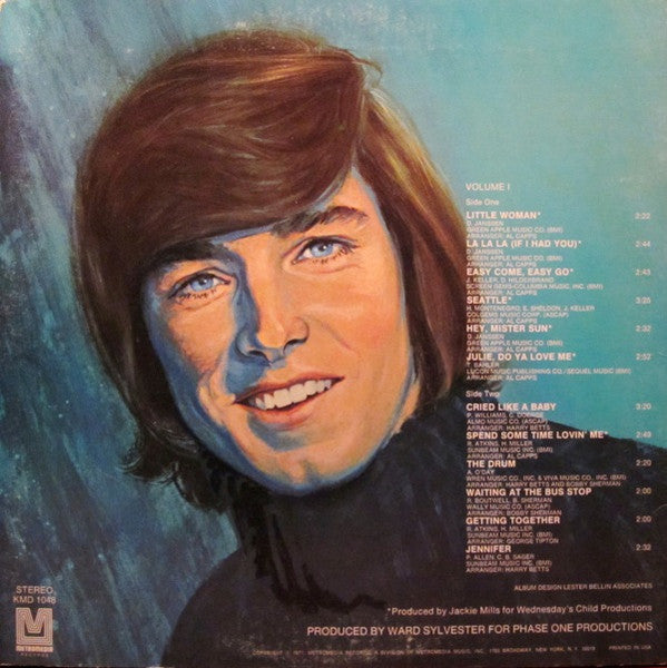 Bobby Sherman ‎– Bobby Sherman's Greatest Hits Volume I