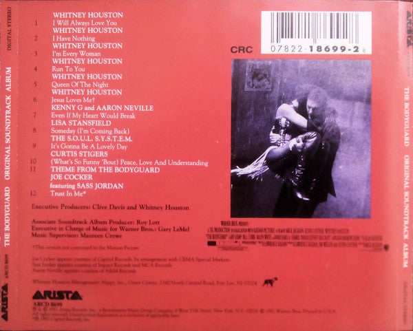 Various ‎– The Bodyguard (Original Soundtrack Album)