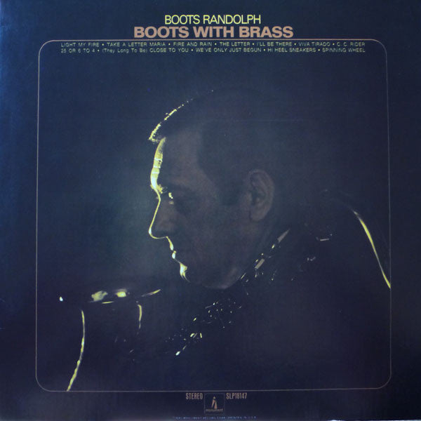Boots Randolph ‎– Boots With Brass