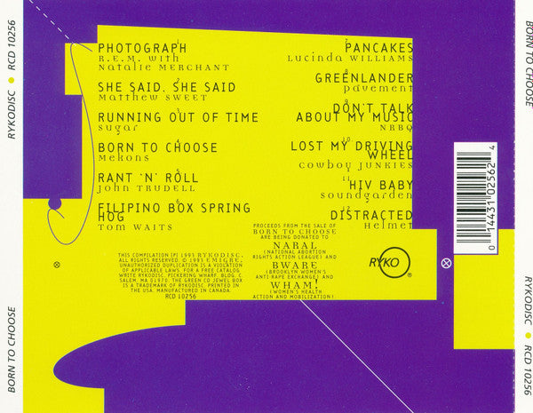Various ‎– Born To Choose