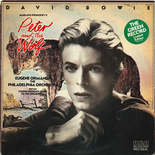 David Bowie Narrates Prokofiev / Eugene Ormandy & The Philadelphia Orchestra Perform Britten ‎– Peter And The Wolf / Young Person's Guide To The Orchestra