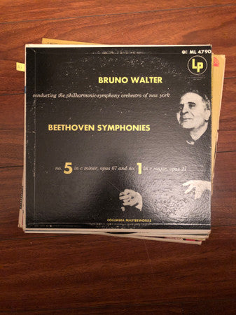 Bruno Walter, Philharmonic-Symphony Orchestra Of New York ‎– Beethoven Symphonies