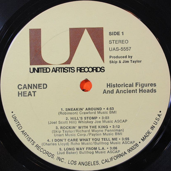 Canned Heat ‎– Historical Figures And Ancient Heads