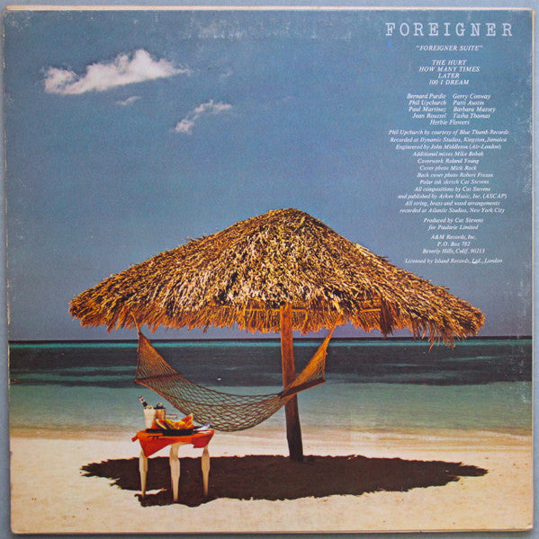 Cat Stevens ‎– Foreigner