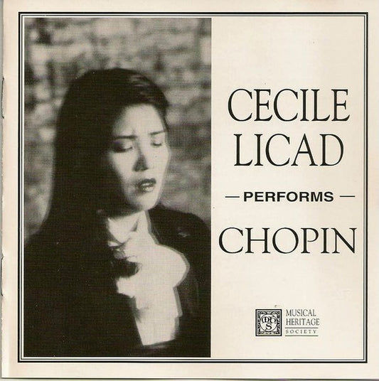 Chopin - Cecile Licad ‎– Chopin: Piano Music