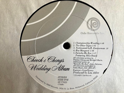 Cheech & Chong ‎– Cheech & Chong's Wedding Album