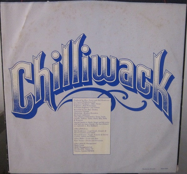 Chilliwack ‎– Dreams, Dreams, Dreams