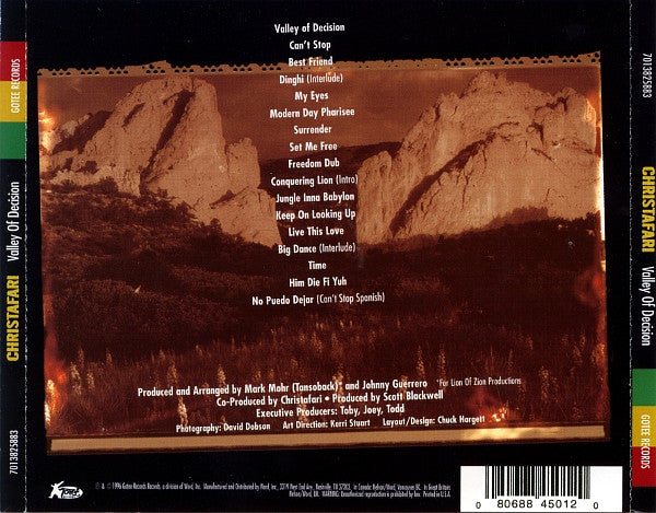 Christafari ‎– Valley Of Decision
