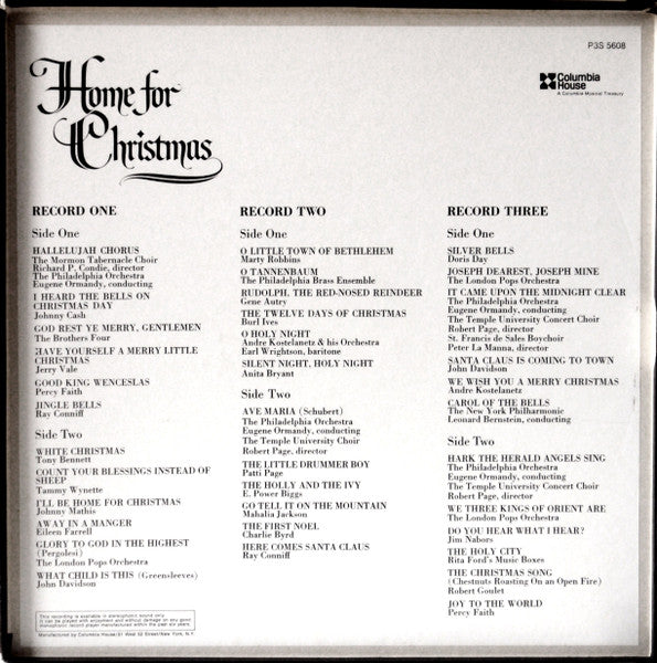 Various ‎– Home For Christmas