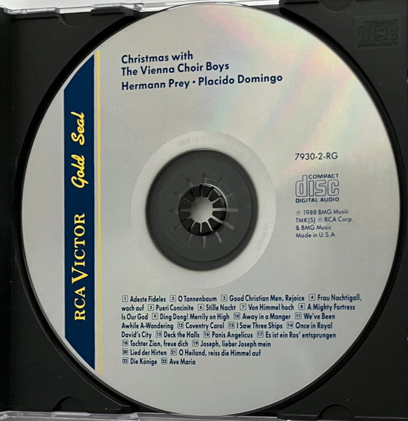 The Vienna Choir Boys And Hermann Prey, Placido Domingo ‎– Christmas With The Vienna Choir Boys And Hermann Prey, Placido Domingo