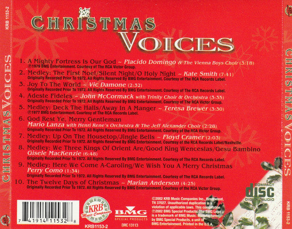 Various ‎– Christmas Voices