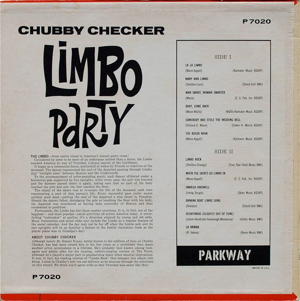 Chubby Checker ‎– Limbo Party
