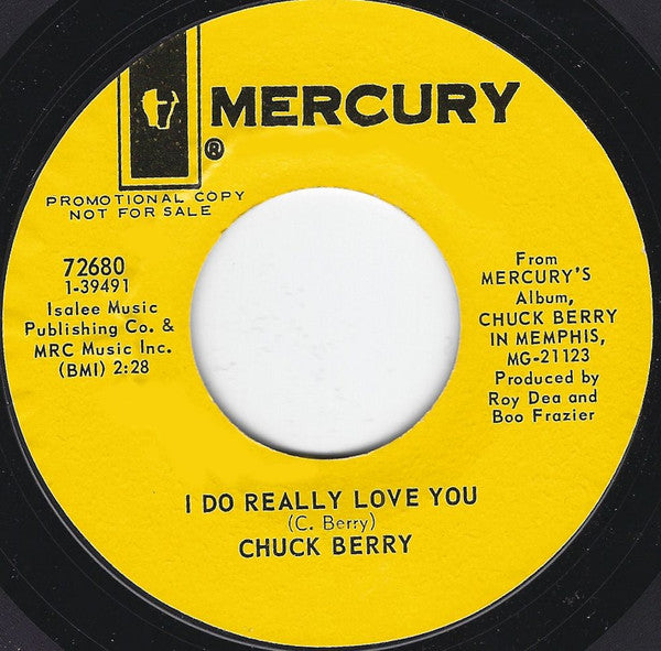 Chuck Berry ‎– Back To Memphis / I Do Really Love You