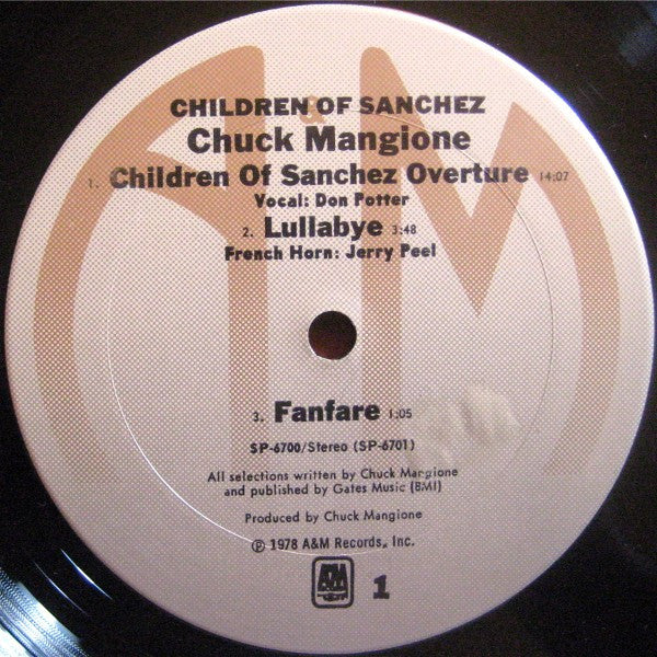 Chuck Mangione ‎– Children Of Sanchez