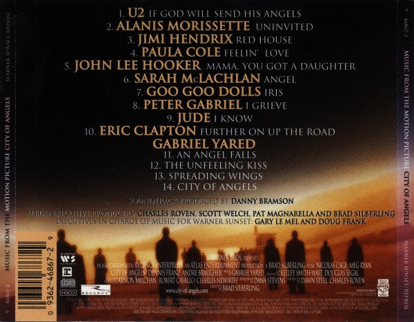 Various ‎– City Of Angels (Music From The Motion Picture)