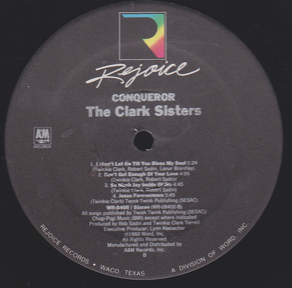 The Clark Sisters ‎– Conqueror