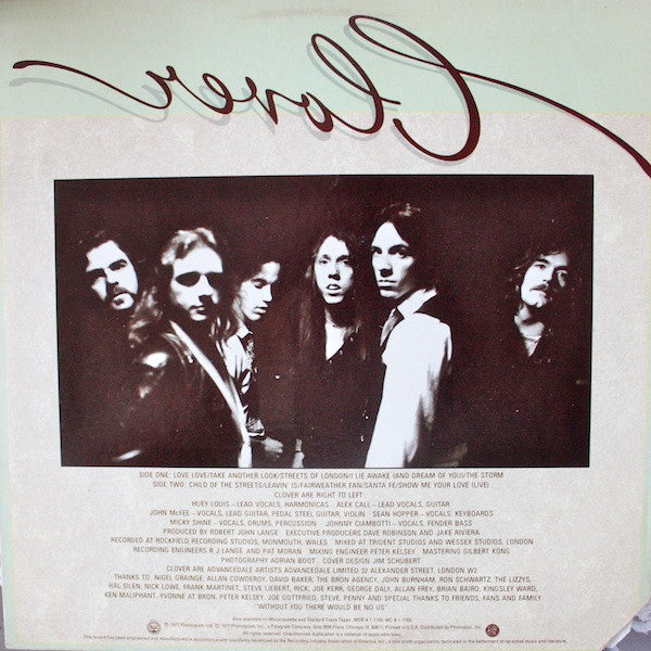 Clover ‎– Clover