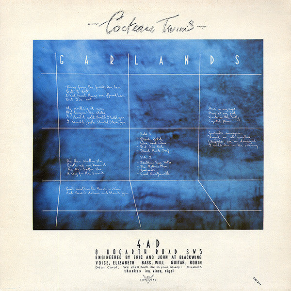 Cocteau Twins ‎– Garlands
