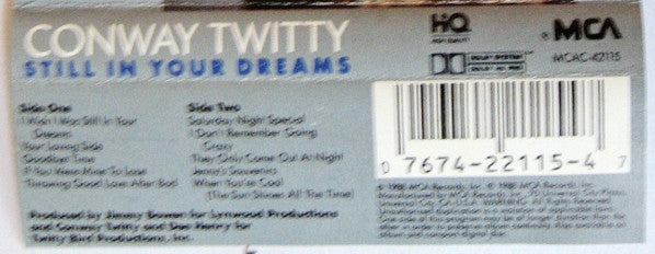 Conway Twitty ‎– Still In Your Dreams