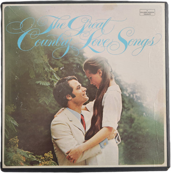 Various – The Great Country Love Songs (Columbia House / A Columbia Musical Treasury / 4-LP Box Set)