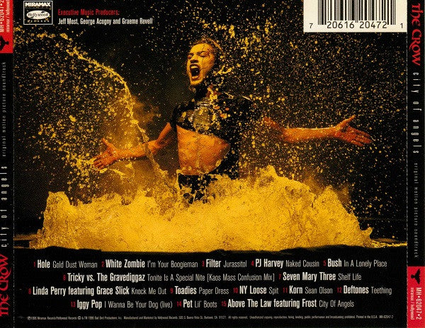 Various ‎– The Crow: City Of Angels (Original Motion Picture Soundtrack)