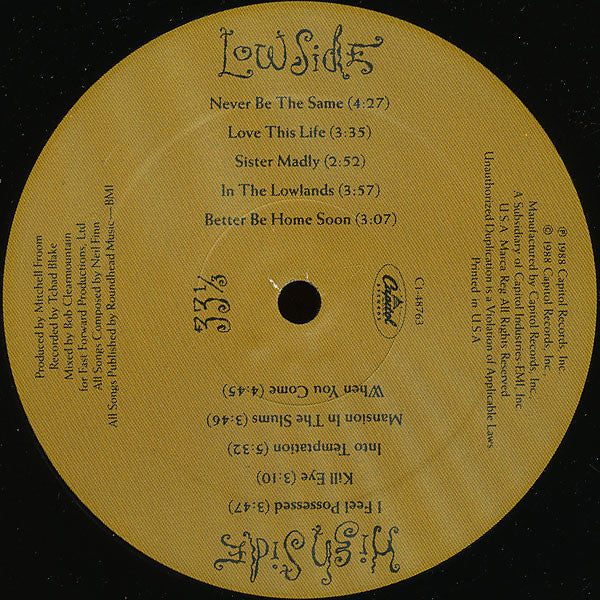 Crowded House ‎– Temple Of Low Men