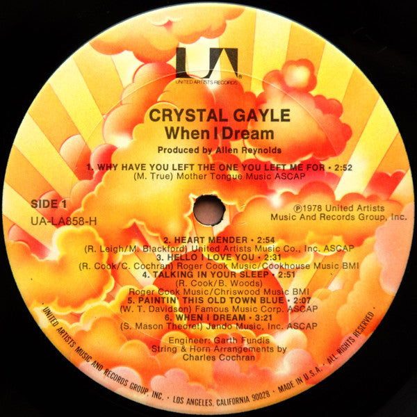 Crystal Gayle ‎– When I Dream