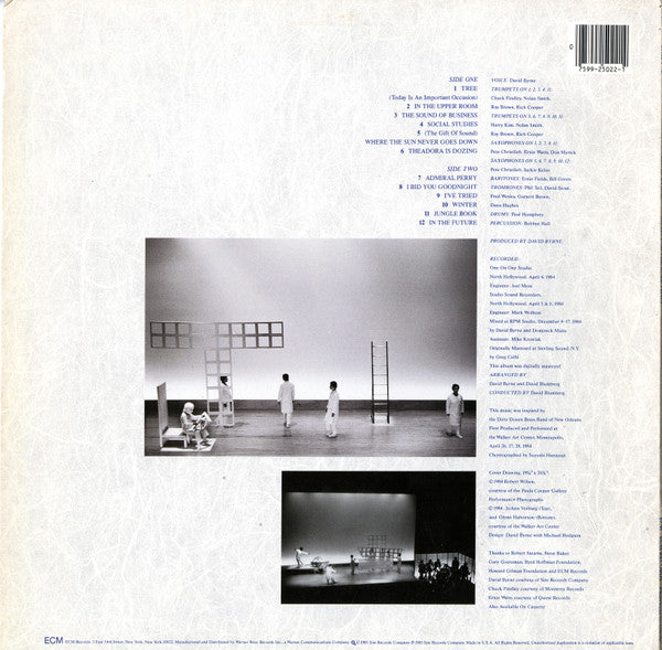 David Byrne ‎– Music For The Knee Plays