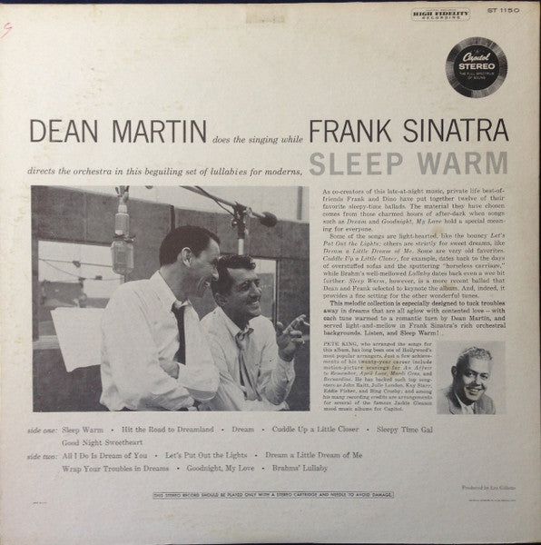 Dean Martin ‎– Sleep Warm