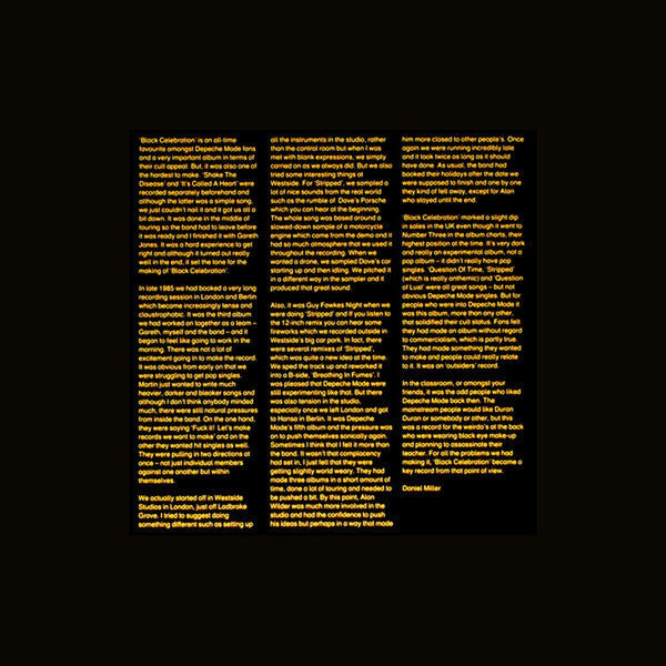 Depeche Mode ‎– Black Celebration