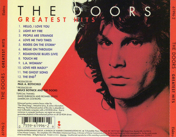 The Doors ‎– Greatest Hits