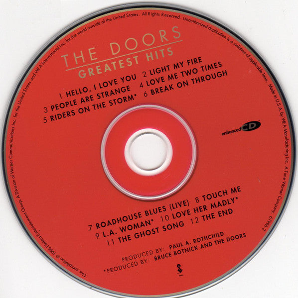 The Doors ‎– Greatest Hits