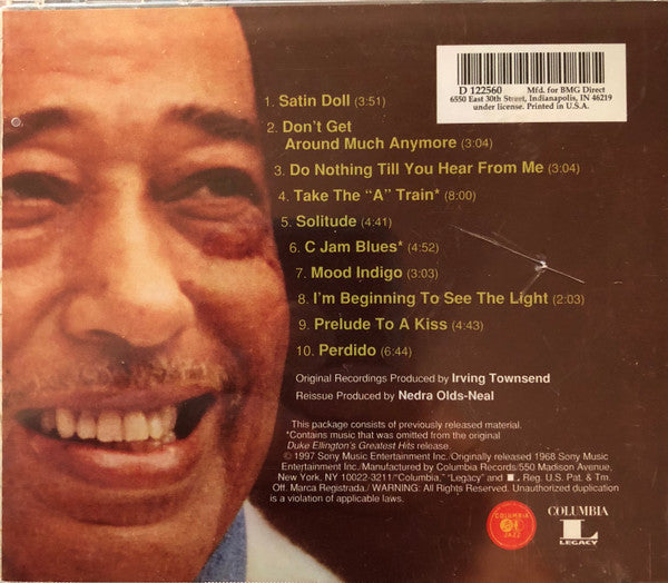 Duke Ellington ‎– Duke Ellington's Greatest Hits