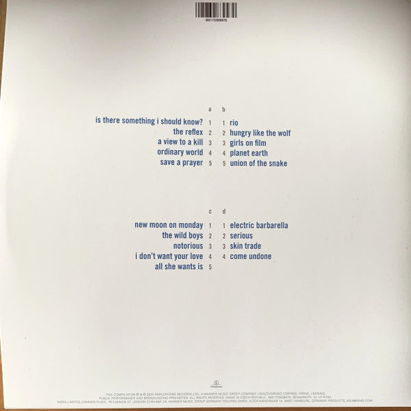 Duran Duran – Greatest (2025 Reissue, Remastered, Europe)
