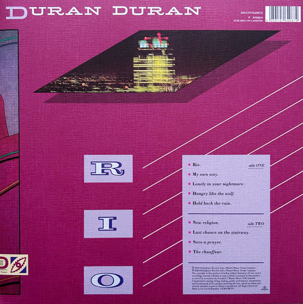 Duran Duran – Rio (2024 Reissue, Remastered)